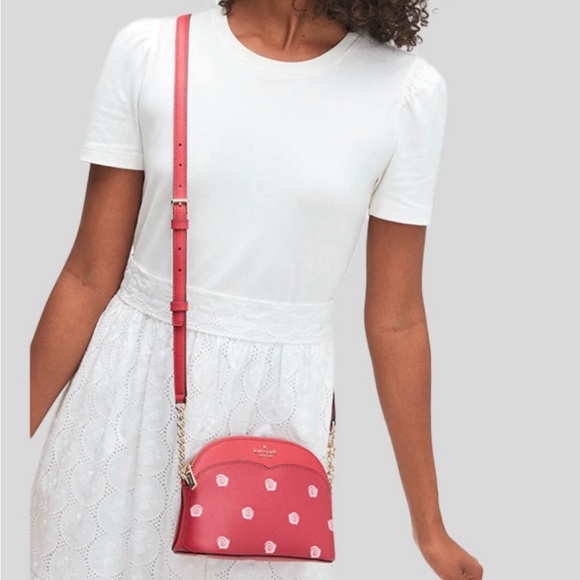 Kate Spade Payton Small Dome Crossbody With Snail Print NWT - Picture 10 of 10